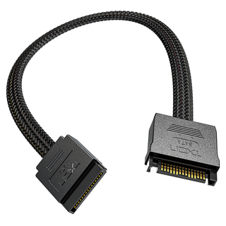 티엑스온 SATA 전원 연장 케이블, 30cm, 1개