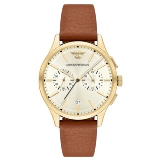 엠포리오아르마니 남성용 크로노그래프 가죽시계 AR11714 + 쇼핑백