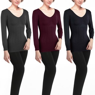 non-no 儂儂 女款 石墨烯美型保暖衣 3件