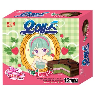 해태제과 오예스 쑥트로베리, 360g, 1개