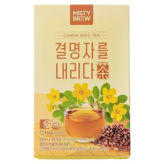 미스티브루 결명자를 내리다, 1개, 20개입, 25ml