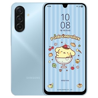 삼성전자 Galaxy A17 폼폼푸린 키즈폰 세트, 라이트블루, 128GB