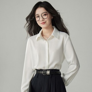 LUNA GIRL 女款Venteon隱藏鈕扣襯衫 L26SPST121911