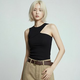 ViVEMO 女款 Preberap 開衩性感無袖上衣 12514