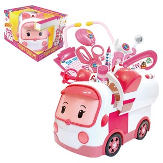 ZEUS TOYS Amber 新款救護車醫院遊戲組, 混合顏色, 1個