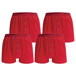 三花 針織平口褲4件組