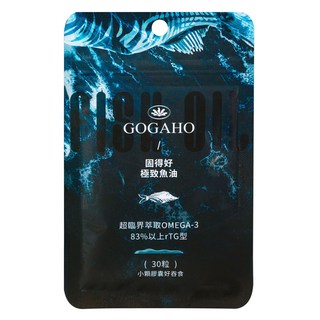 固得好 GOGAHO 極致魚油 850mg, 1個, 30顆