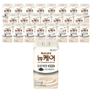 뉴케어 검은깨맛 클래식 완전균형영양식, 200ml, 24개