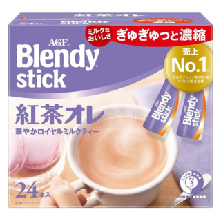 AGF Blendy 紅茶歐蕾風味即溶飲品, 9g, 24條, 1盒