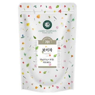 제임스티스푼 보이차, 2g, 30개입, 1개