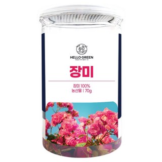 헬로우그린 장미차, 70g, 1개, 1개입
