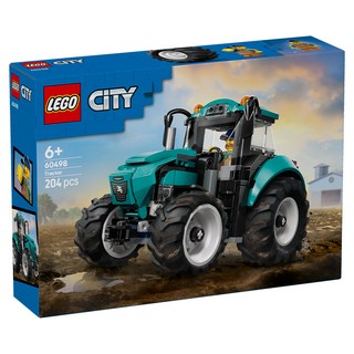 LEGO 城市系列 拖拉機 Tractor 60498, 混和顏色, 1個