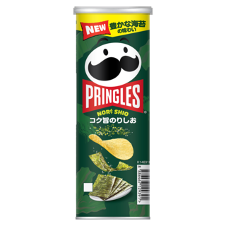 PRINGLES 品客 究極旨味海苔塩風味洋芋片, 95g, 1個