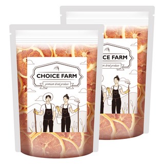 CHOICEFARM 頂級乾葡萄柚切片, 100g, 2個