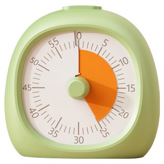 맙소샵 심플 60분 쿠킹 독서 타이머 그린 ONE SIZE(9 x 9.5 cm) BRP2781, 1개