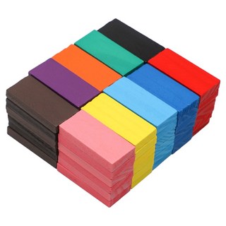 Mints Mom 骨牌積木遊戲 標準版 80p 44 x 20 x 7 mm, 混合顏色, 1個