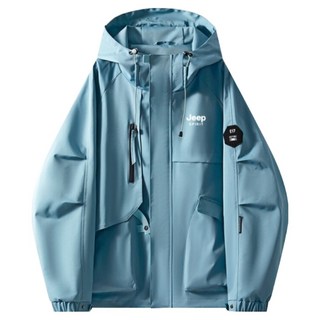 지프 남녀공용방풍기능성후드점퍼