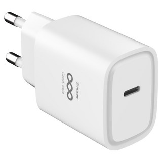 GoodValue Type-C 50W 超高速充電器, 白色, 1個