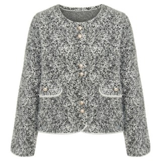 티뷰 여성용 헤어리 날개사 자켓 V6A-CJK001