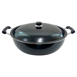 IDINA IH 大理石塗層油炸鍋, 1個, 黑色, 60cm