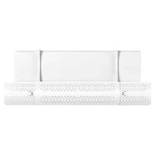 타미나네 확장가능 바람막이 벽걸이 에어컨 윈드바이저 심플 화이트, 1개, TNM-WDB-001
