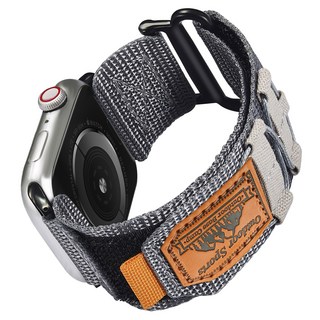 Oakbell Active 戶外運動 Apple Watch 錶帶 L尺寸, 灰色, 1個