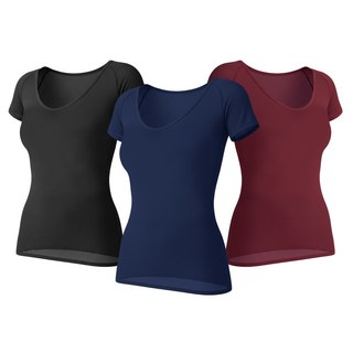 GIAT吉亞特 零感肌暖 Plus+ 恆溫發熱衣 短袖 3件組 台灣製 81615