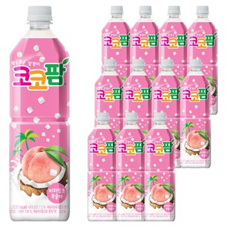 코코팜 피치핑크, 1L, 12개