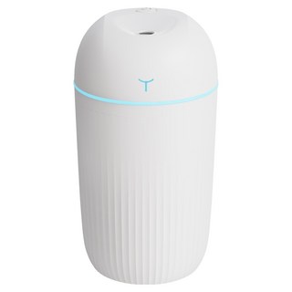 안이네 휴대용 미니 차량용 가정용 가습기 420ml, 흰색, SD05