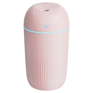 안이네 휴대용 미니 차량용 가정용 가습기 420ml, 핑크, SD05