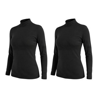 GIAT 吉亞特 女款膠原蛋白蓄熱保暖衣 立領款 台灣製 83747122 2件