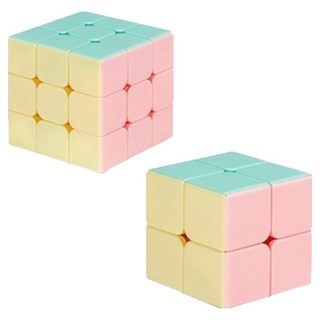 하이제이비 파스텔 큐브 2종 세트, 혼합색상, 1세트
