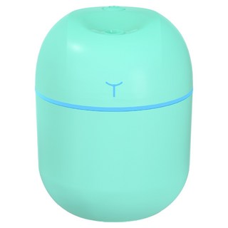 안이네 미니 차량용 가정용 가습기 220ml, 그린, SD03