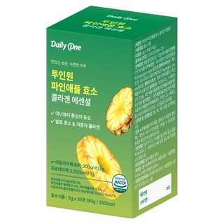 Daily One 二合一鳳梨酵素膠原蛋白精華, 30冊, 1個