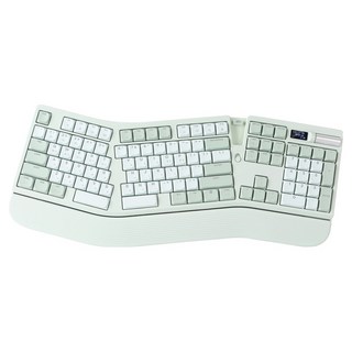 지클릭커 오피스프로 뉴트로 로우프로파일 풀윤활 블루투스 인체공학 무선 기계식 키보드, 그린라이트, EK700, 제조사축