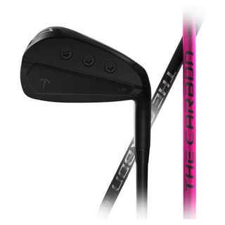 黑茶 男用許碩Pro The Carbon鐵桿 T-10 6號 霧面黑, 25度, R