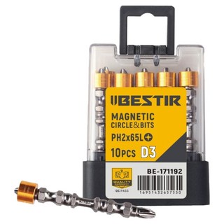 BESTIR 자석 십자 드라이버 비트 BE-171192 10p, 1개