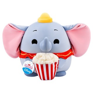 ZURU SNACKLES Mini Brands Snacklz 小飛象爆米花絨毛迪士尼娃娃, 混合色, 1個, 31.5cm