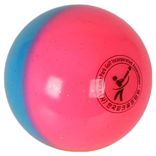 부쿠로혼마 펄 투톤 파크골프공 4피스 6cm B5FUPB05, 핑크 + 블루, 1개, 1개입