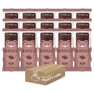 mom's cake 扁平磅蛋糕 可可, 15個, 50g