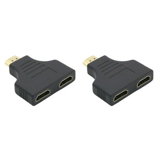 컴스 HDMI M to HDMI 분배기, 2개, CP764