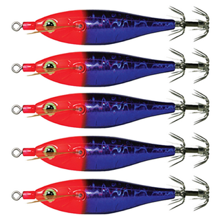 메가바이트 스테이 레이저 쭈꾸미 갑오징어 문어 에기 70mm, 10 레드헤드퍼플, 5개, 5g