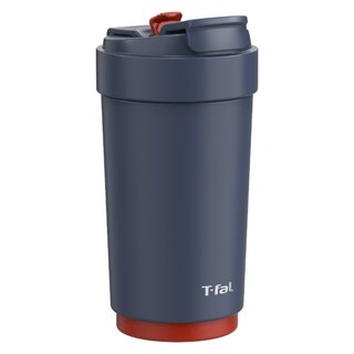 Tefal 特福 小日子系列不鏽鋼咖啡杯, 冷萃藍, 1個, 450ml