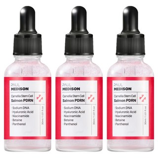 PAUL MEDISON 山茶花幹細胞鮭魚PDRN安瓶, 30ml, 3個