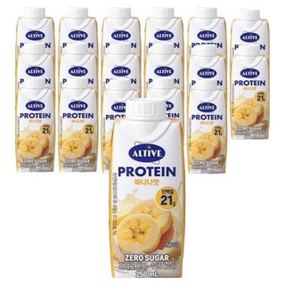 얼티브 프로틴 바나나, 18개, 250ml