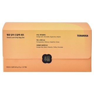 테라로사 행운 담아 드립백 10g x 3종 x 10p 세트, 1세트, 안녕 새해 블렌드 10p + 과테말라 10p + 케냐 10p