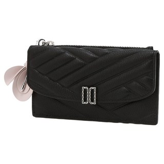 DAKS 女用 Carlisle 花卉牛皮纖薄卡夾