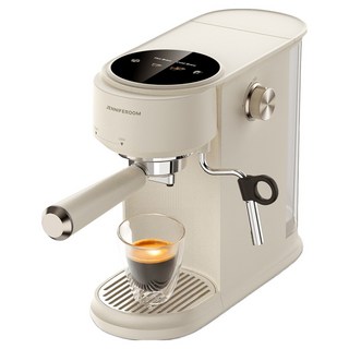 제니퍼룸 19bar 반자동 커피머신, 오트밀, JRK-SCM19F1OM