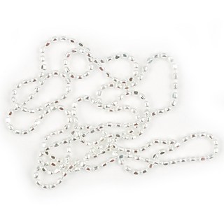 엘비아 고급 네일 컷팅볼체인 0.8mm x 100cm, 1개, 실버