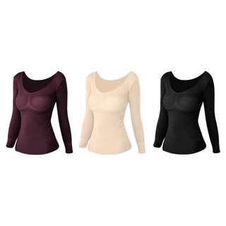 GIAT 吉亞特 台灣製 熱能極炭彈力保暖衣 81808 3件組